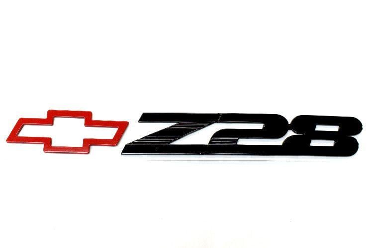 Z28 Logo - Camaro 93-2002 Z28 Rear Panel Emblem New GM - Hawks Third Generation