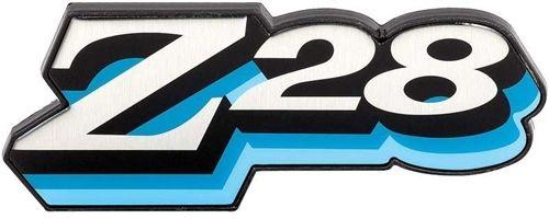 Z28 Logo - Grille Emblem, Z28 Logo, BLUE