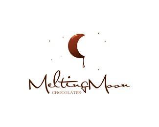 Melting Logo - Melting Moon Designed by square69 | BrandCrowd