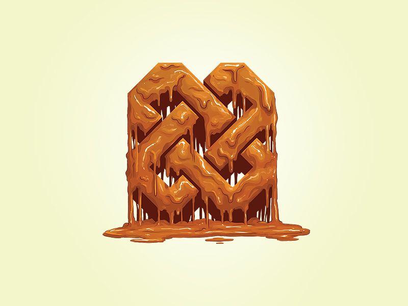 Melting Logo - Melting Logo by Georgi Dimitrov Erase | Dribbble | Dribbble