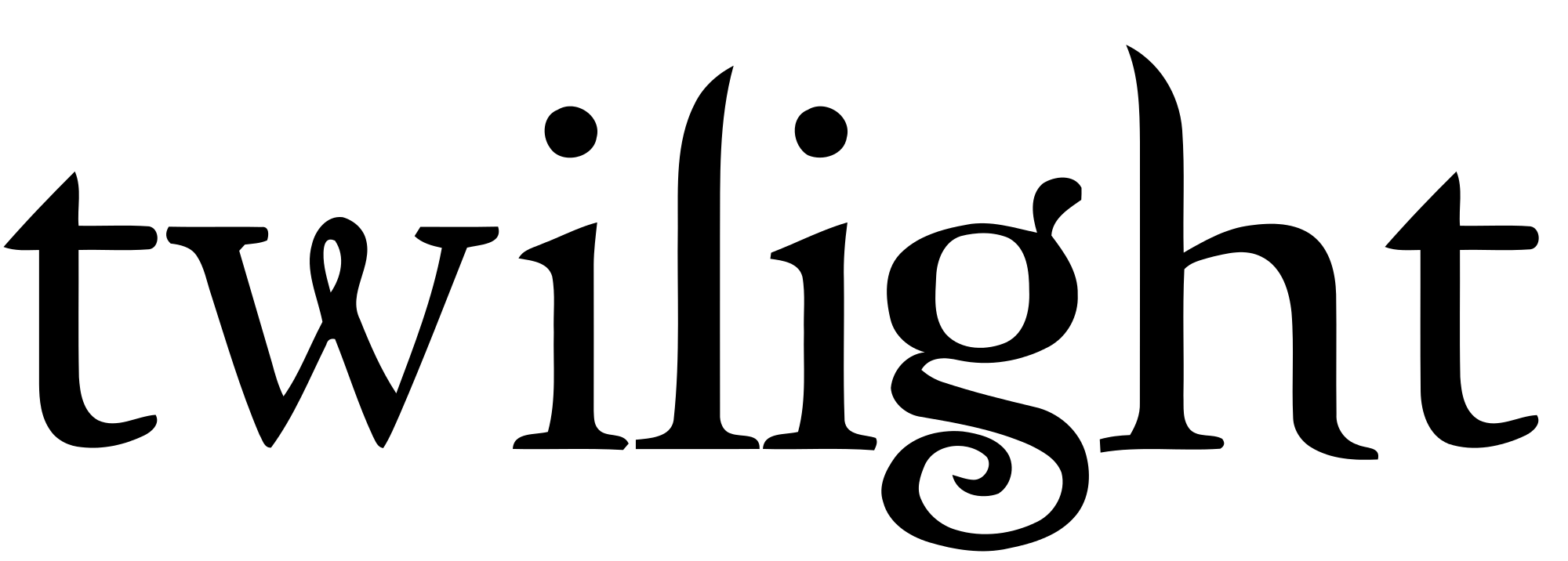 Twlight Logo - File:Twilight logo.svg - Wikimedia Commons