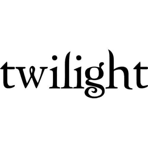 Twlight Logo - Twilight Logo Decal Sticker LOGO DECAL