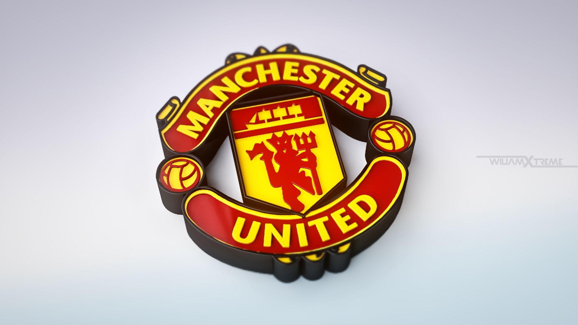 Mufc Logo - Manchester United Logo Wallpapers | PixelsTalk.Net