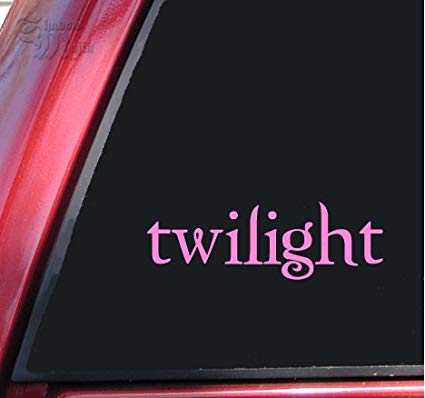Twlight Logo - Amazon.com: Twilight Logo Vinyl Decal Sticker - Pink: Automotive