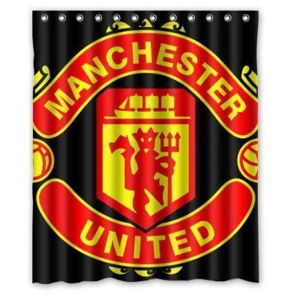Mufc Logo - Manchester United ManUtd MUFC logo Shower Curtain 60 x 72: Amazon.co ...