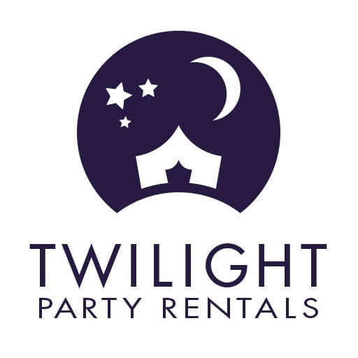 Twlight Logo - Party Rentals: Chairs, Tables, Tents, Porta Potty Rentals