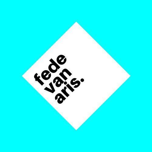 Fede's Logo - Turquoise and White Fede Van Aris Minimalist Dj Logo - Templates by ...