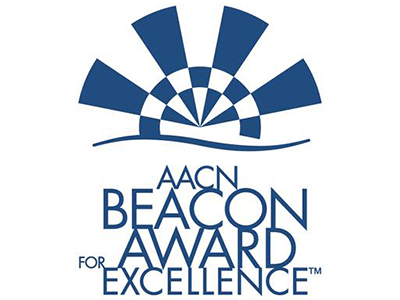 AACN Logo - Pediatric Intensive Care Unit receives Silver Beacon Award