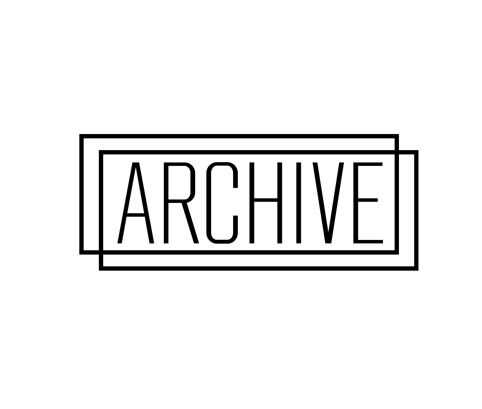 Archive Logo - Home. Archive Collective Magazine
