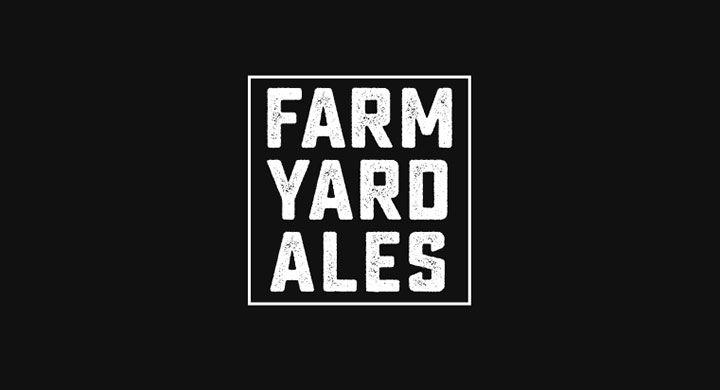 Farmyard Logo - Farm Yard Ales Logo Black Background Farm Creative Selected Work