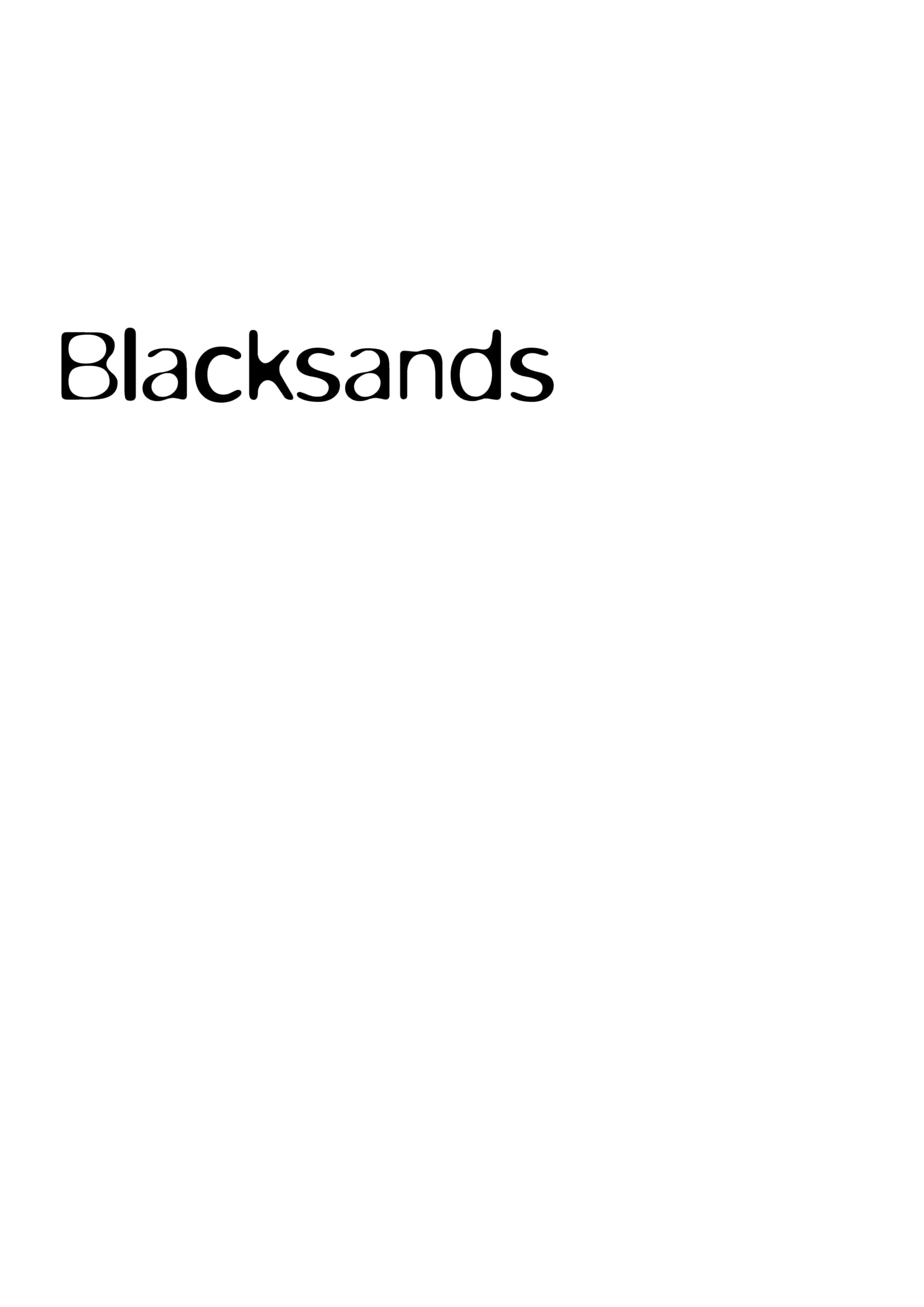 Sands Logo - Black Sands logo forcharlie-1 | Blue Fizz Events