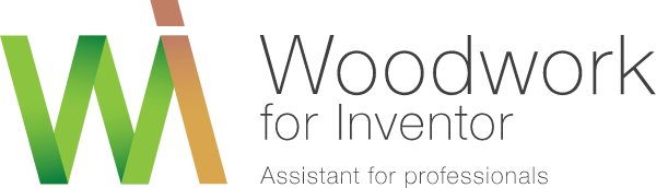 Inventor Logo - Woodwork for Inventor - Furniture design software