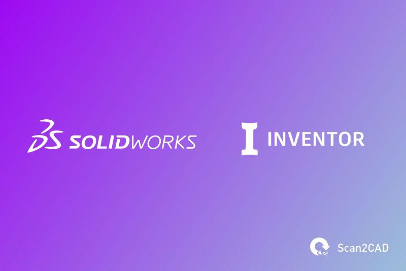 Inventor Logo - SolidWorks vs Autodesk Inventor | CAD Software Compared | Scan2CAD
