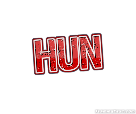 Hun Logo - Hun Logo | Free Name Design Tool from Flaming Text
