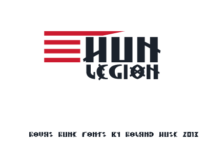 Hun Logo - Hun Legion Font | dafont.com