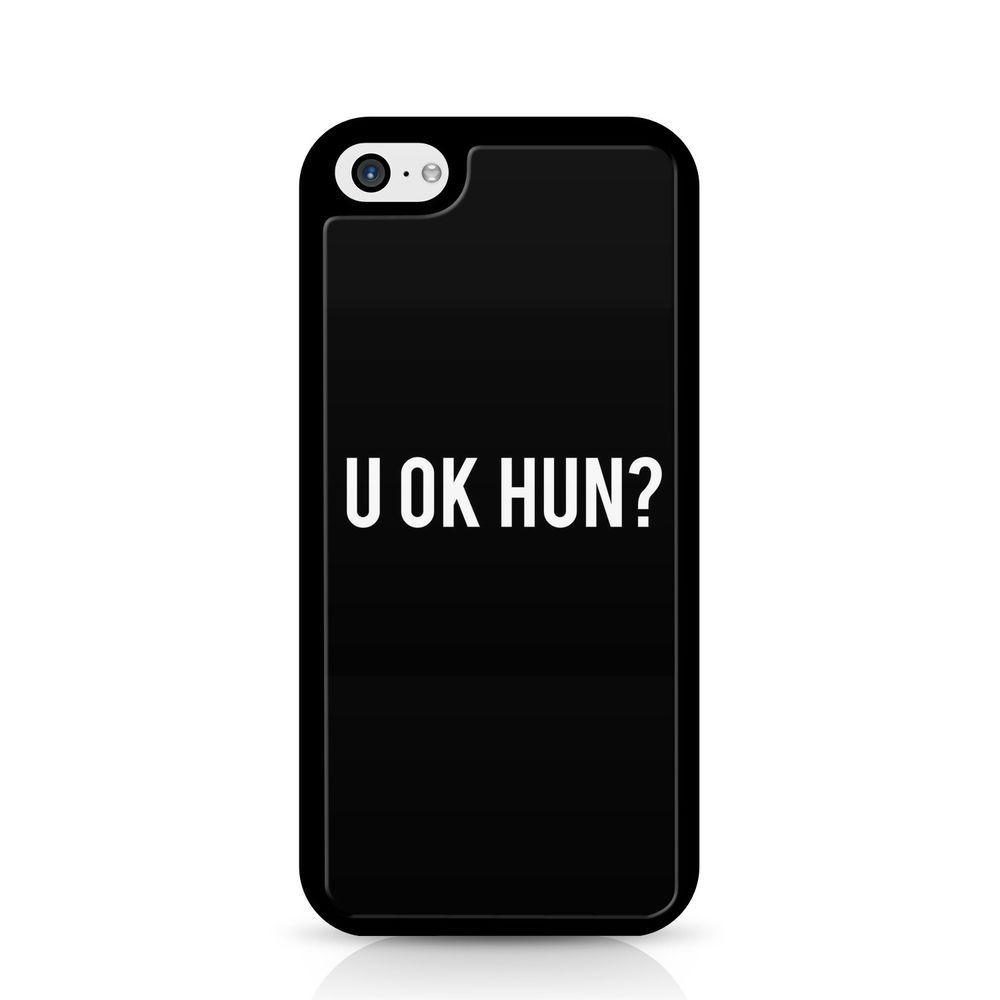 Hun Logo - U Ok Hun? Logo Meme Phone Case