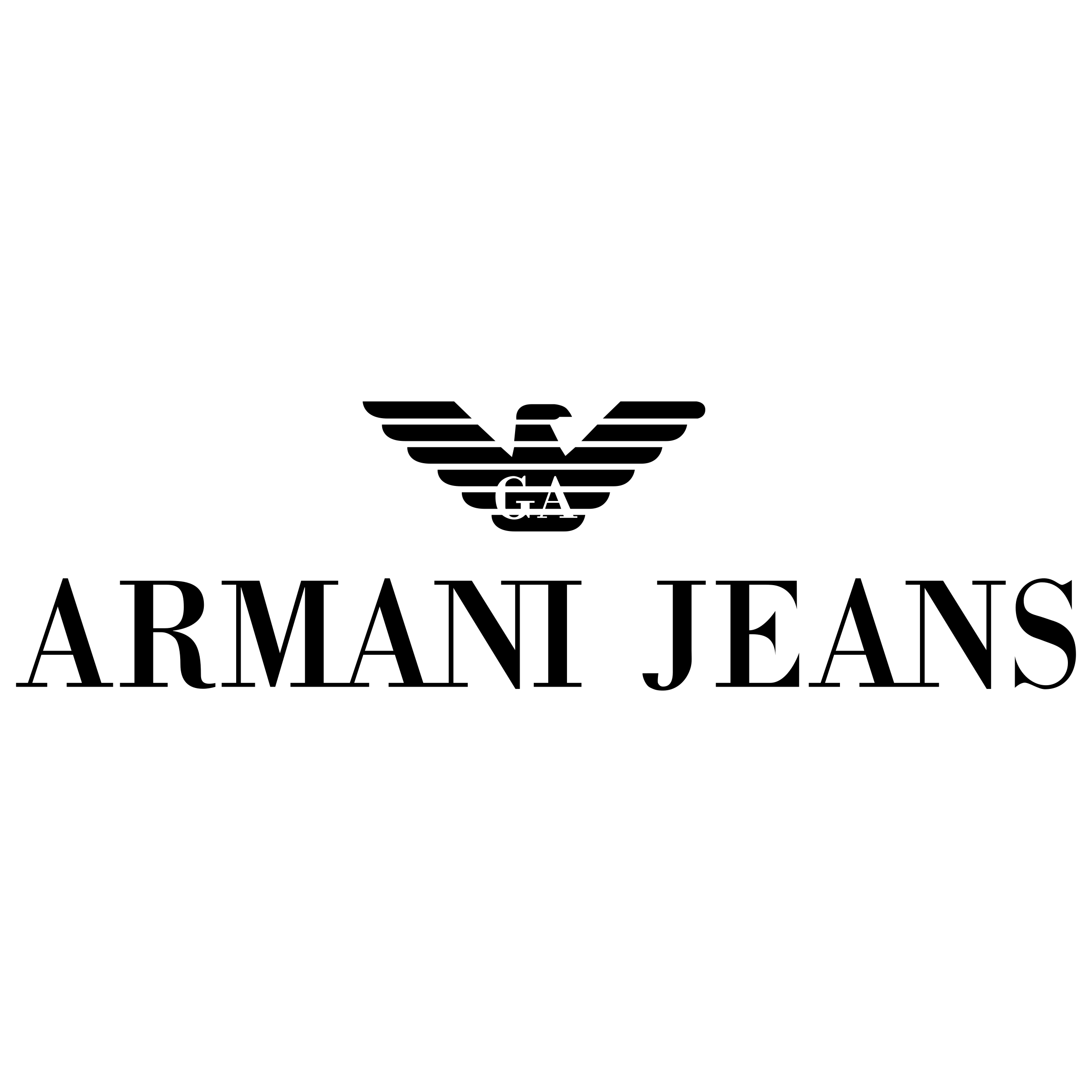 Aramani Logo - Armani Jeans Logo PNG Transparent & SVG Vector - Freebie Supply