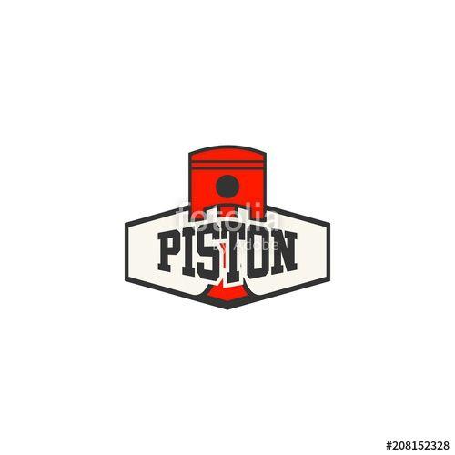 Piston Logo LogoDix