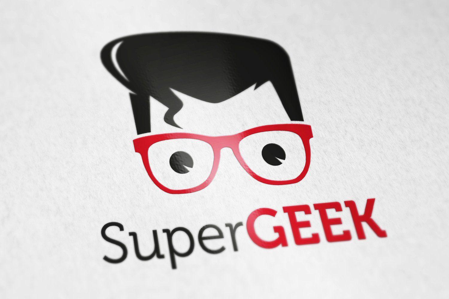 SuperGeek Logo - SuperGEEK logo Logo Templates Creative Market
