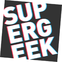 SuperGeek Logo - Das große Twitter Wichteln twichteln.org