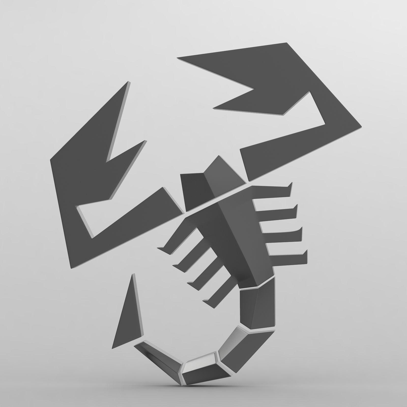 Arbarth Logo - model 3D abarth logo 2 | CGTrader