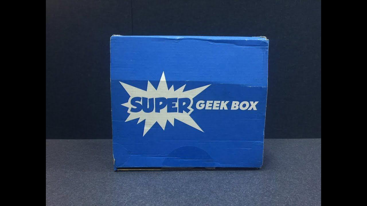 SuperGeek Logo - Unboxing: Super Geek Box