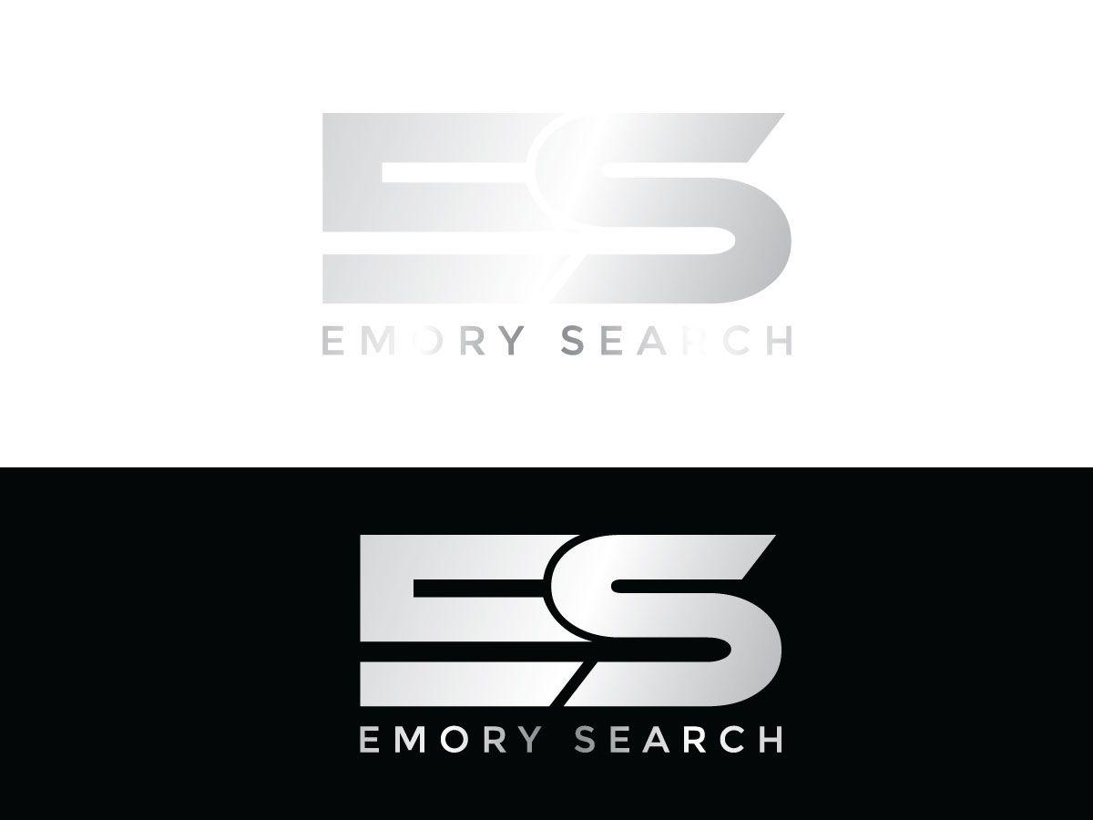 Emory Logo - Bold, Professional Logo Design for ES Emory Search underneath