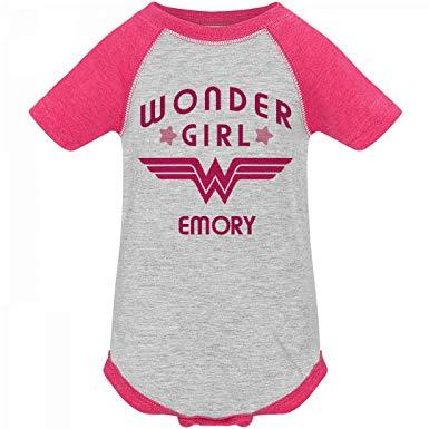 Emory Logo - FUNNYSHIRTS.ORG Wonder Girl Emory Logo: Infant Vintage