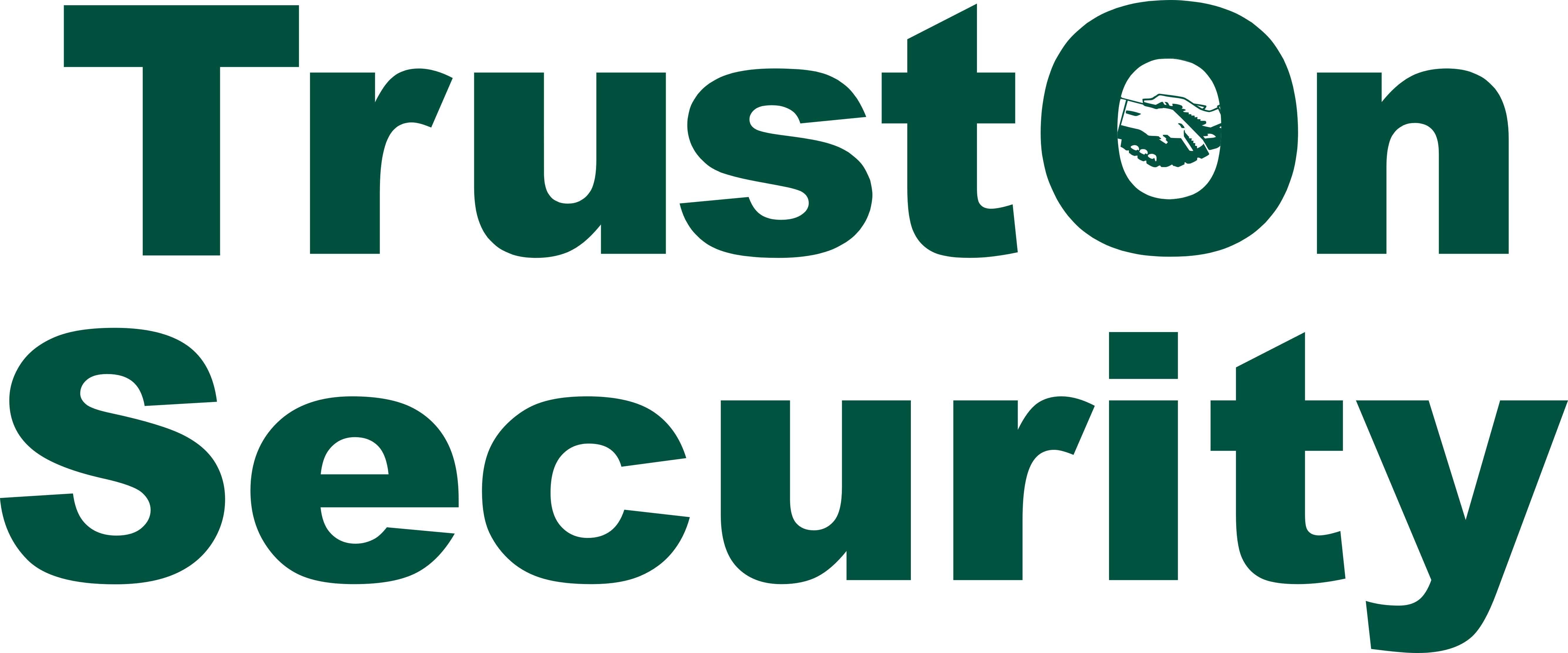 I2 Logo - Trust On Logo Green On White Security Ltd Security