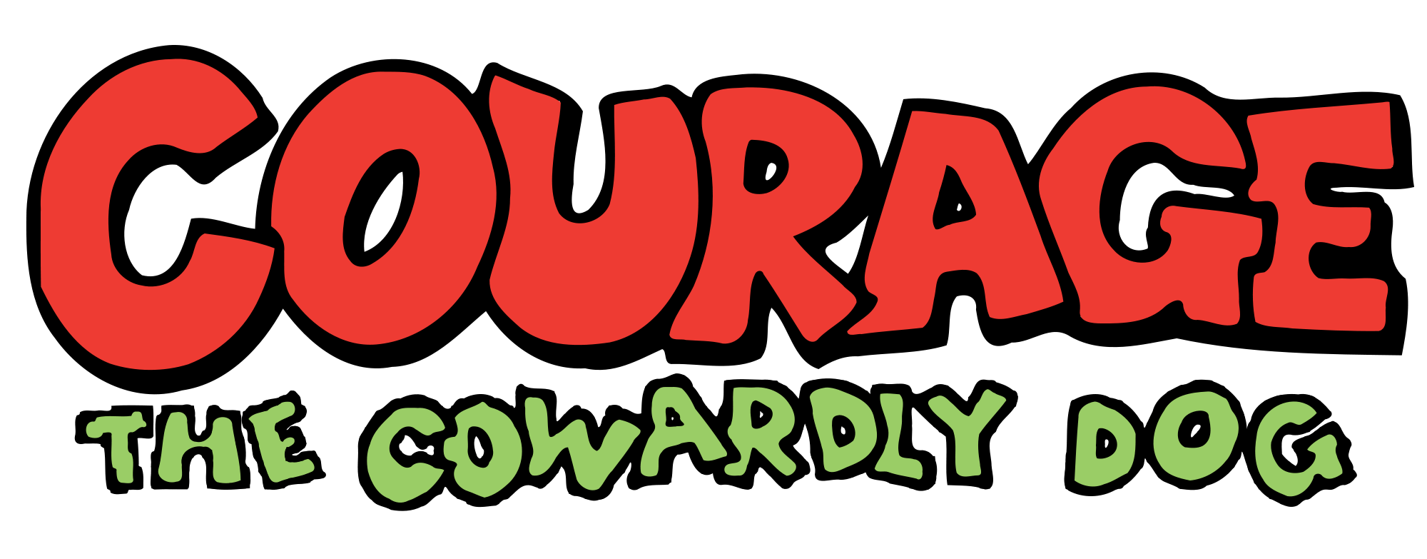 Courage Logo - Courage the Cowardly Dog television series logo.svg