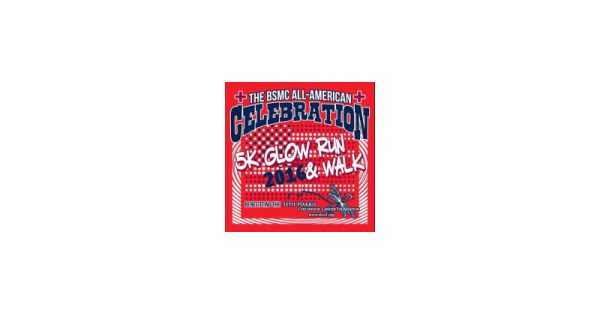 BSMC Logo - BSMC All American Glow Run 04 2019