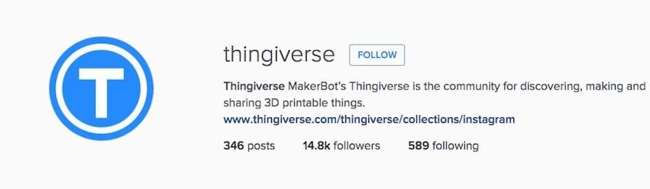 Thingiverse Logo - Instagram collection - Thingiverse