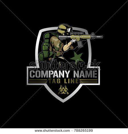 Rifle Logo - soldier with rifle logo vector.eps See large preview Delete | logo ...