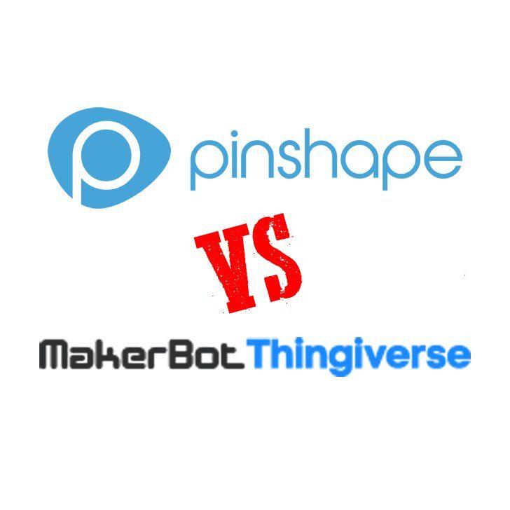 Thingiverse Logo - Pinshape vs Thingiverse: Showdown in 3D Model Town - 3D Printing ...