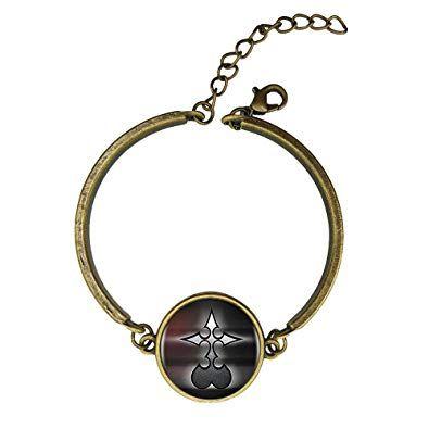 Nobody Logo - LAROK WAZZIT Adjustable Bangle Bracelet Kingdom Hearts