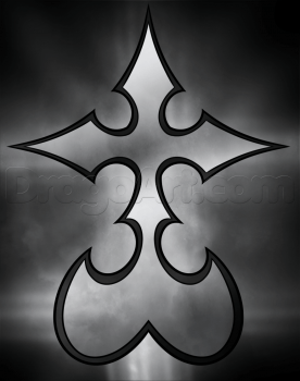 Nobody Logo - Nobody Emblem from Kingdom Hearts, Step