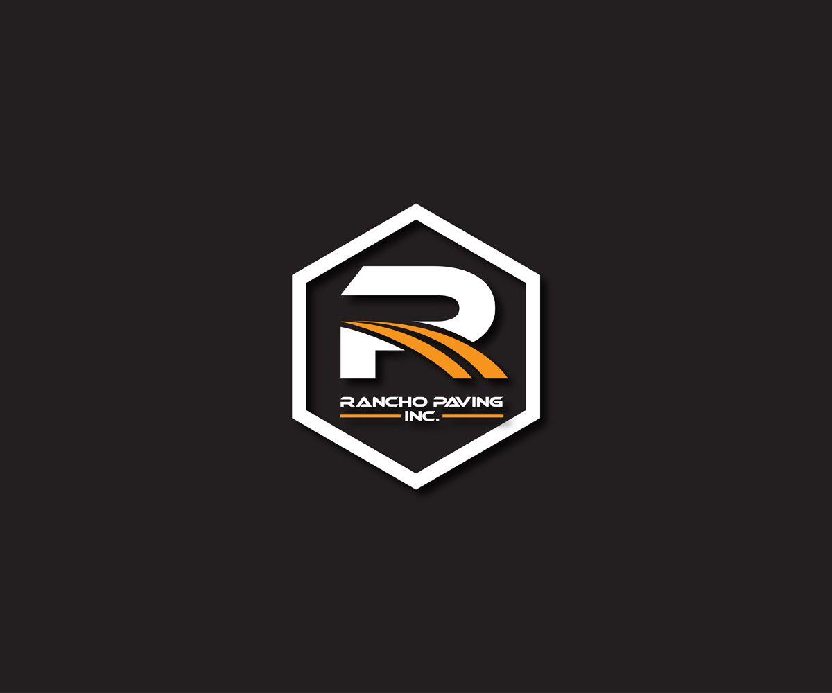 Paving Logo - Bold, Serious, It Company Logo Design for Rancho Paving, Inc