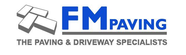 Paving Logo - Driveways in Sheffield, Worksop & Rotherham | Patios | FM Paving