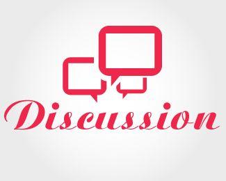 Discussion Logo - Discussion Designed by eres | BrandCrowd