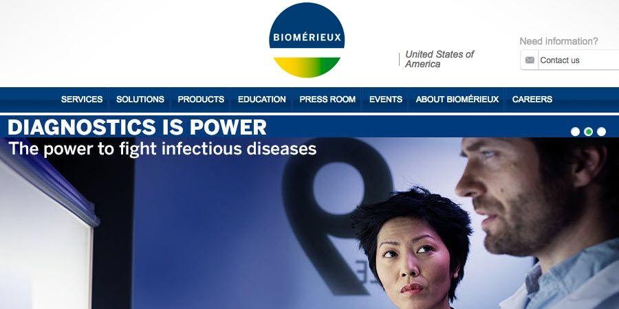 bioMerieux Logo - bioMerieux, Inc. | In Vitro Diagnostics and Microbiology Testing ...