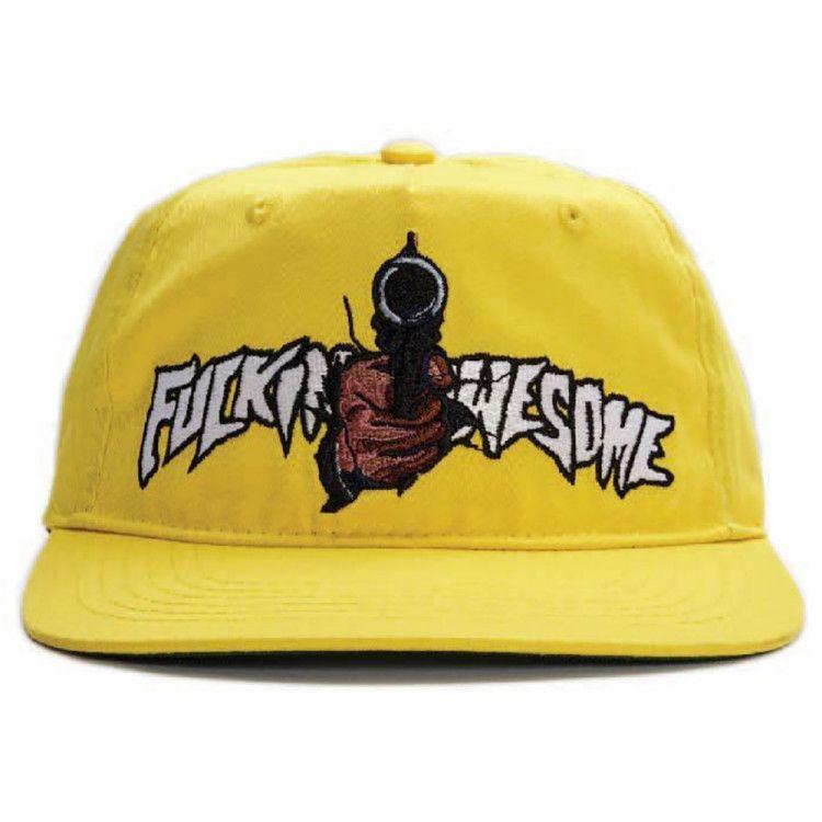 Breakthru Logo - Fucking Awesome Breakthru Logo yellow cap | Manchester's Premier ...