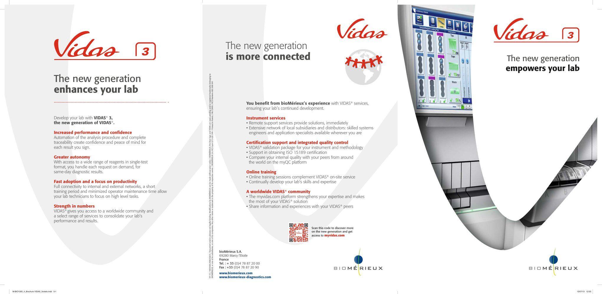 bioMerieux Logo - VIDAS® 3 - Biomérieux - PDF Catalogs | Technical Documentation