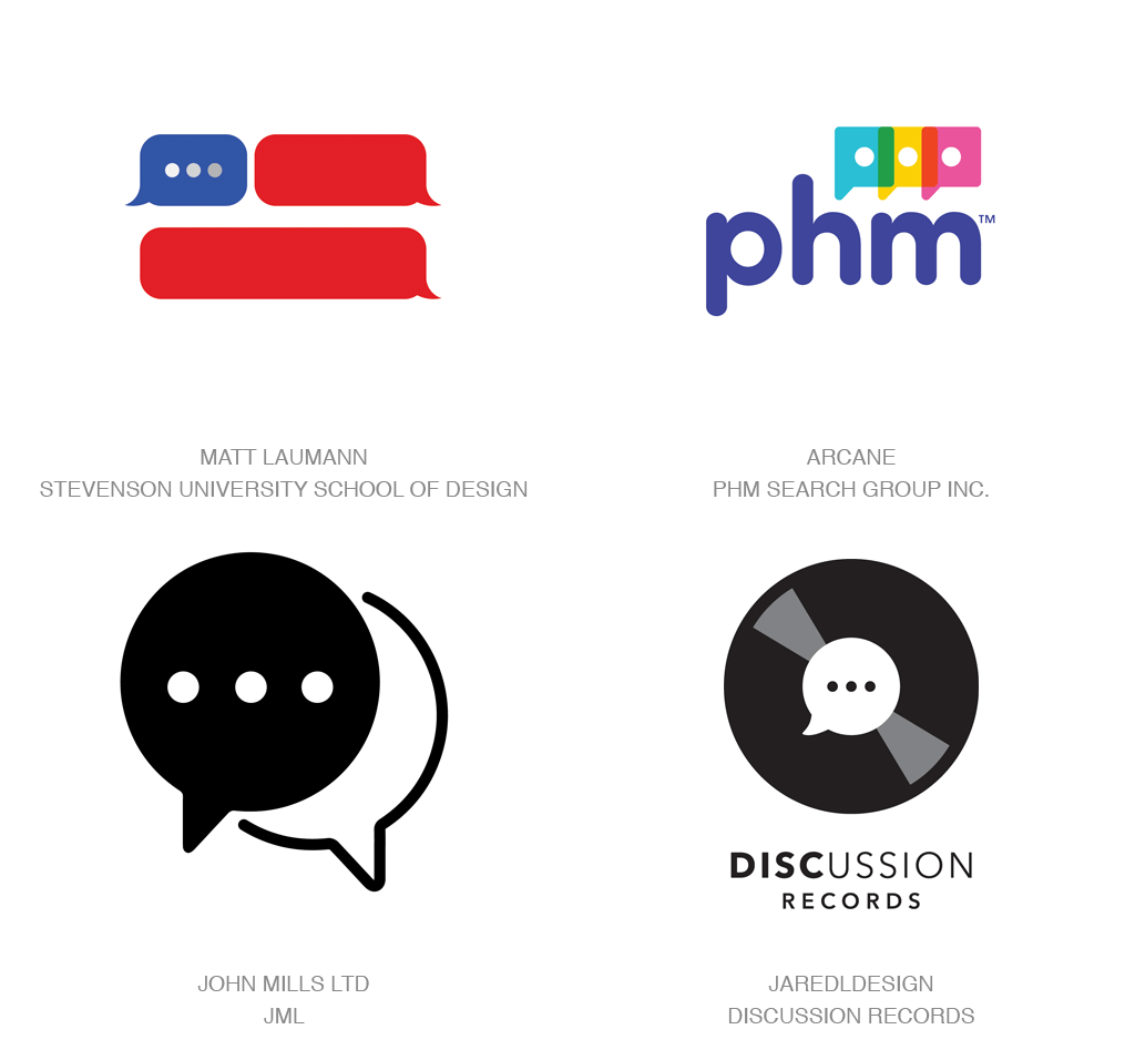 Discussion Logo - Logo Trends