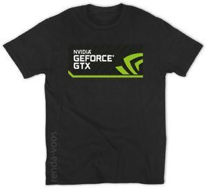 GTX Logo - NVIDIA GeForce GTX Logo Mens New T Shirt S 3XL