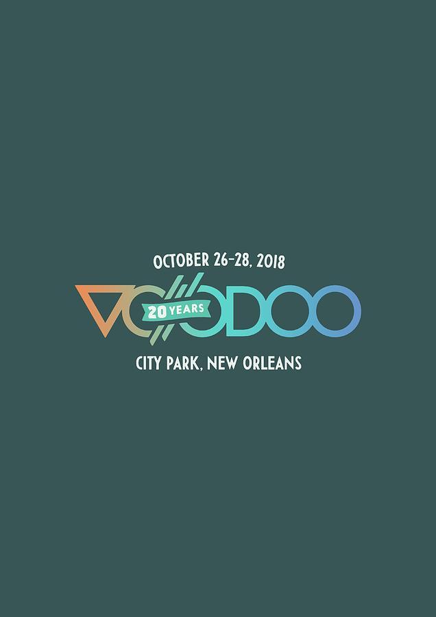 Voodoo Logo - Voodoo Logo Fest 2018 Ajadcode11 Digital Art by Ajad Setiawan