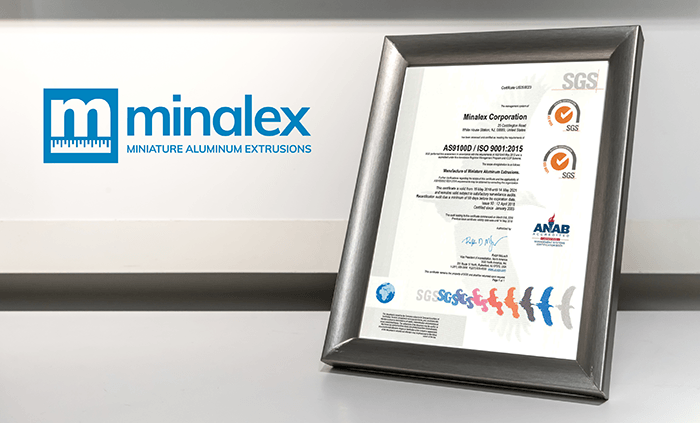 As9100d Logo - Minalex Receives Exclusive AS9100D Quality Management Certification