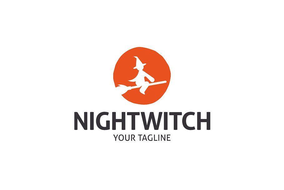 W.I.t.c.h. Logo - Night Witch Logo Logo Templates Creative Market