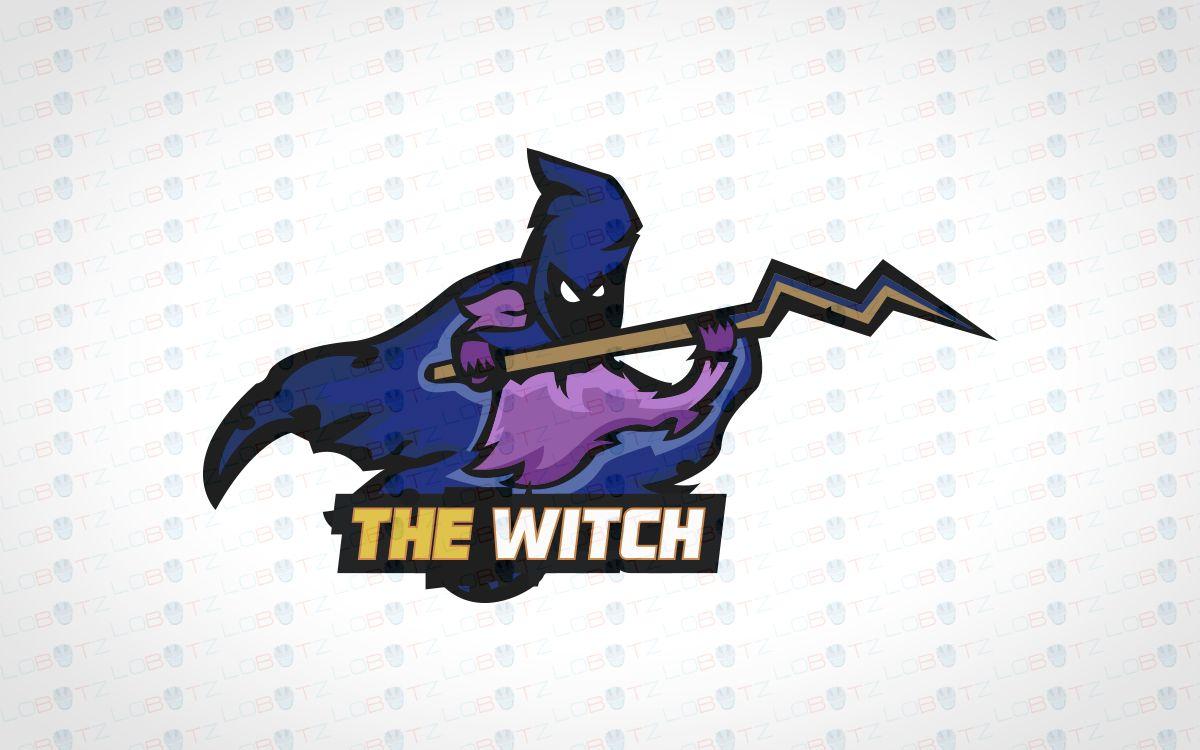 W.I.t.c.h. Logo - ESports Logo The Witch | The Witch Mascot Logo - Lobotz