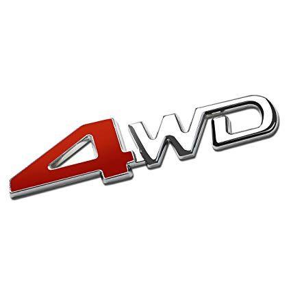 4WD Logo - Amazon.com: 3D Letter Metal Emblem 4WD Badge: Automotive