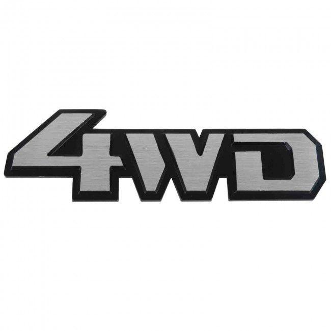 4WD Logo - Car 3D 
